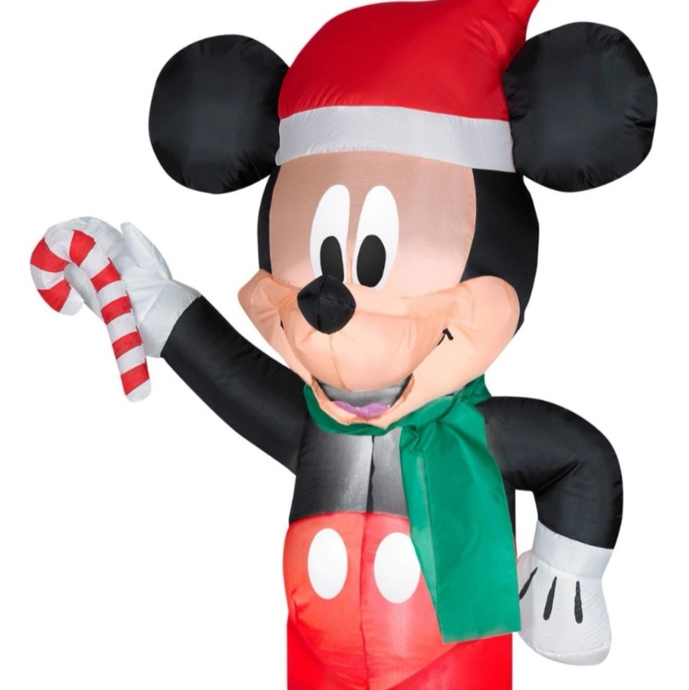 Minnie and Mickey Christmas inflatables